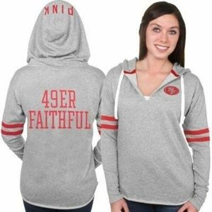 new tunic 49ers pink Victoria's secret  small